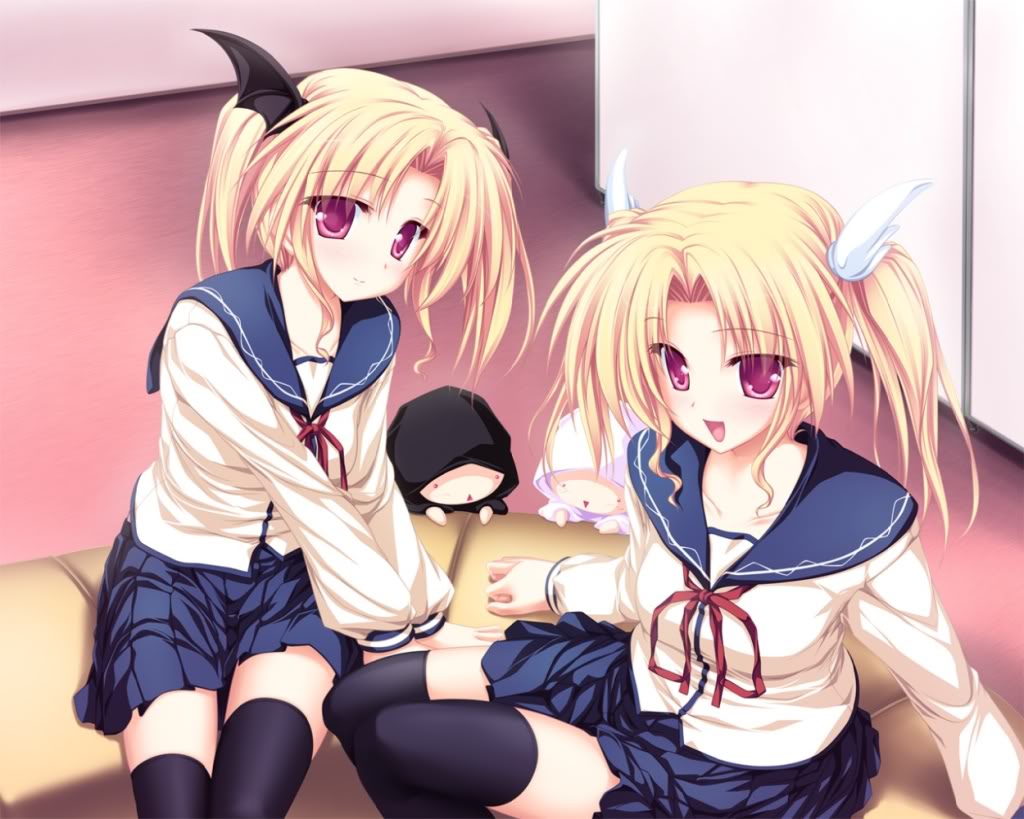صور انمي توام